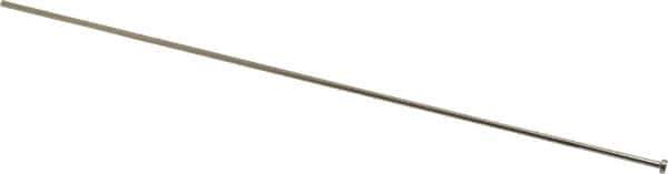 Gibraltar - 2.5mm Pin Diam, 5mm Head Diam x 2mm Head Height, 250mm OAL, Straight Ejector Pin - Steel, 248mm Pin Length - USA Tool & Supply