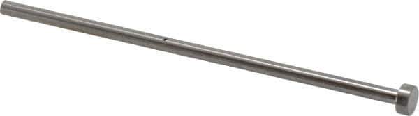 Gibraltar - 3.5mm Pin Diam, 7mm Head Diam x 3mm Head Height, 100mm OAL, Straight Ejector Pin - Steel, 97mm Pin Length - USA Tool & Supply