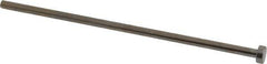 Gibraltar - 4mm Pin Diam, 8mm Head Diam x 3mm Head Height, 125mm OAL, Straight Ejector Pin - Steel, 122mm Pin Length - USA Tool & Supply