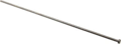 Gibraltar - 4.5mm Pin Diam, 8mm Head Diam x 3mm Head Height, 250mm OAL, Straight Ejector Pin - Steel, 247mm Pin Length - USA Tool & Supply