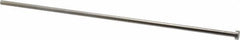 Gibraltar - 8mm Pin Diam, 14mm Head Diam x 5mm Head Height, 400mm OAL, Straight Ejector Pin - Steel, 395mm Pin Length - USA Tool & Supply