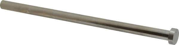 Gibraltar - 10mm Pin Diam, 16mm Head Diam x 5mm Head Height, 200mm OAL, Straight Ejector Pin - Steel, 195mm Pin Length - USA Tool & Supply