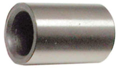 Made in USA - 0.385" ID x 0.6252" OD, Die & Mold Tubular Dowel - 1-7/8" OAL, Carbon Steel - USA Tool & Supply