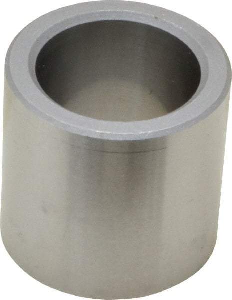 Made in USA - 1-3/8" OAL, 1.005" ID, 1-3/8" Body Diam, Heat Treated Steel, Die & Mold Straight Bushing - Self Lubricating - USA Tool & Supply