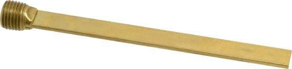 Made in USA - 1/4" NPT Thread, Straight, Die & Mold Cooling Baffle - 5" OAL, Brass - USA Tool & Supply