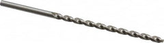 Accupro - #14 130° Parabolic Flute Vanadium High Speed Steel Taper Length Drill Bit - USA Tool & Supply