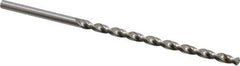 Accupro - #12, 130° Point, Parabolic Flute, Vanadium High Speed Steel Taper Length Drill Bit - Bright Finish, 3-7/16" Flute Length, 5-3/16" OAL - USA Tool & Supply
