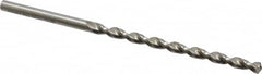 Accupro - #1 130° Parabolic Flute Vanadium High Speed Steel Taper Length Drill Bit - USA Tool & Supply