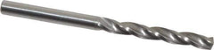 Guhring - 3.9mm 150° Solid Carbide Jobber Drill - Bright Finish, Right Hand Cut, Spiral Flute, Straight Shank, 55mm OAL, Standard Point - USA Tool & Supply