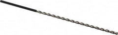 Extra Length Drill Bit: 0.126″ Dia, 130 °, Cobalt Uncoated, 4.134″ Flute Length, 6.102″ OAL, Parabolic Flute, Straight-Cylindrical Shank, Series 618