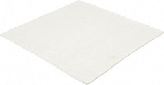 Made in USA - 12" Long, 12" Wide, 1/8" Thick, Buna-N Rubber Foam Sheet - 50 to 60 Durometer, White, -20 to 180°F, 1,000 to 1,200 psi Tensile Strength, Stock Length - USA Tool & Supply