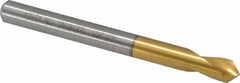 Guhring - 6mm Body Diam, 90°, 66mm OAL, High Speed Steel Spotting Drill - USA Tool & Supply