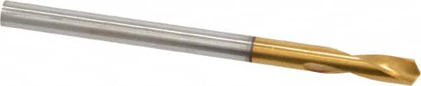 Guhring - 3mm Body Diam, 120°, 46mm OAL, High Speed Steel Spotting Drill - USA Tool & Supply