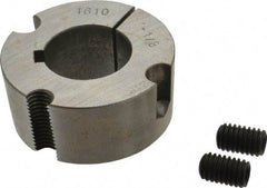 Browning - 1-1/8" Bore, 3/8 x 5/8 Thread, Tapered Lock Sprocket Bushing - USA Tool & Supply