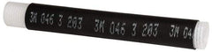 3M - 305mm Long, 2:1, EPDM Rubber Cold Shrink Electrical Tubing - Black - USA Tool & Supply