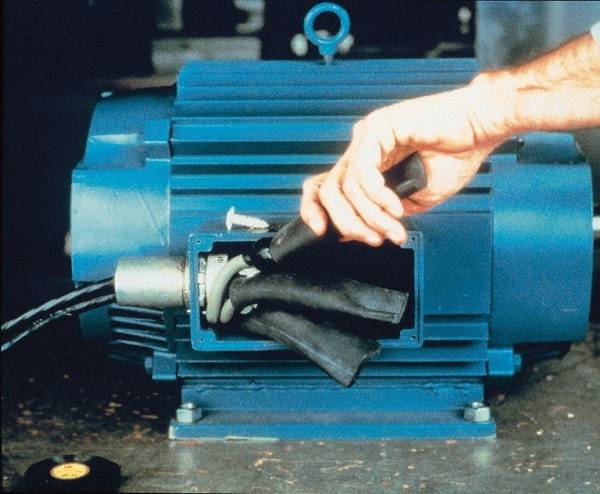 3M - Molded Connector Kit - 120mm (Feeder), 240mm (Motor Lead) to 120mm (Motor Lead), 240mm (Feeder) Compatible Wire Size - USA Tool & Supply