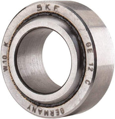 SKF - 12mm Bore Diam, 2,565 Lb Dynamic Capacity, Spherical Plain Bearing - 6,413 Lb Static Load Capacity - USA Tool & Supply