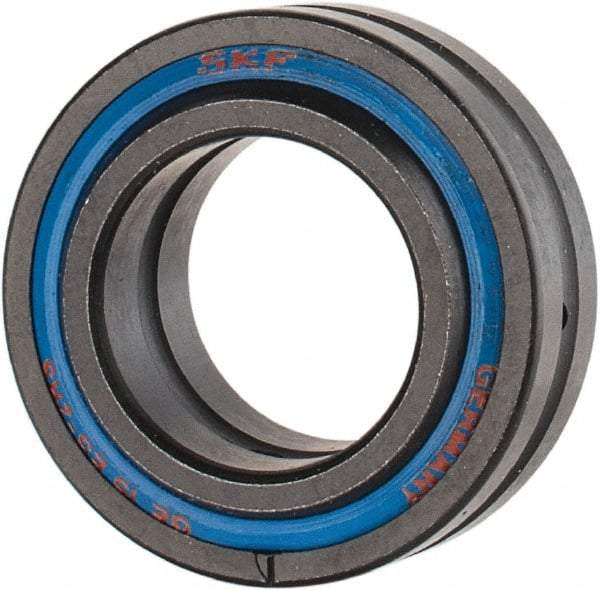 SKF - 15mm Bore Diam, 3,825 Lb Dynamic Capacity, Spherical Plain Bearing - 19,125 Lb Static Load Capacity - USA Tool & Supply