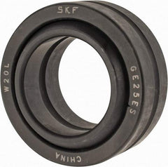 SKF - 25mm Bore Diam, 10,800 Lb Dynamic Capacity, Spherical Plain Bearing - 54,000 Lb Static Load Capacity - USA Tool & Supply