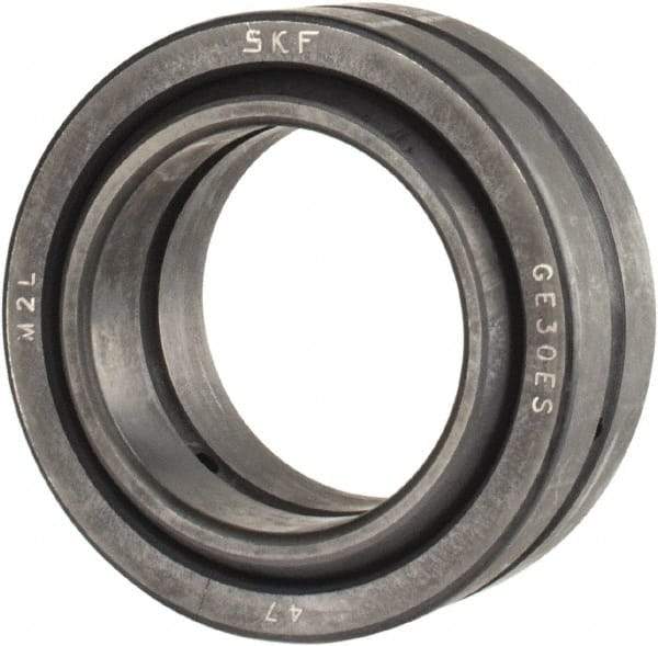 SKF - 30mm Bore Diam, 13,950 Lb Dynamic Capacity, Spherical Plain Bearing - 69,750 Lb Static Load Capacity - USA Tool & Supply