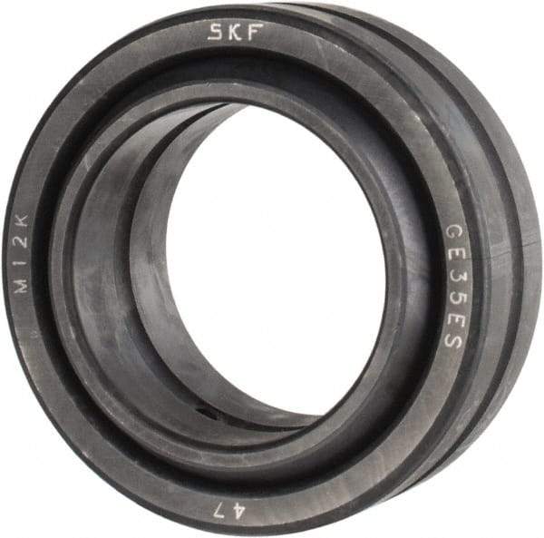 SKF - 35mm Bore Diam, 18,000 Lb Dynamic Capacity, Spherical Plain Bearing - 90,000 Lb Static Load Capacity - USA Tool & Supply