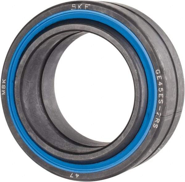 SKF - 45mm Bore Diam, 28,575 Lb Dynamic Capacity, Spherical Plain Bearing - 144,000 Lb Static Load Capacity - USA Tool & Supply