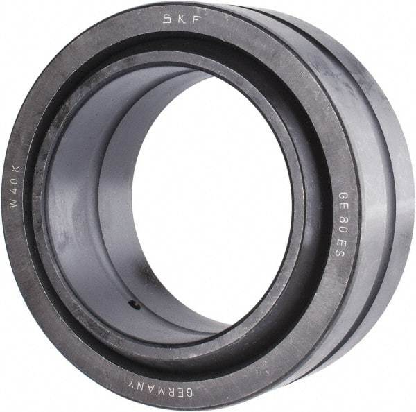 SKF - 80mm Bore Diam, 90,000 Lb Dynamic Capacity, Spherical Plain Bearing - 450,000 Lb Static Load Capacity - USA Tool & Supply