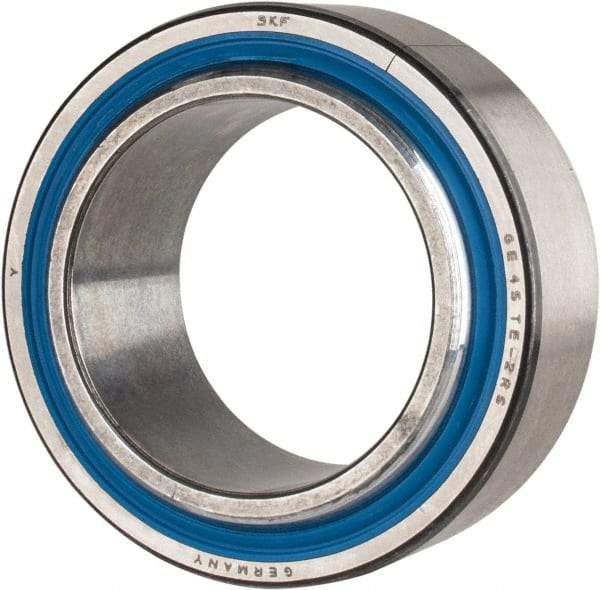 SKF - 45mm Bore Diam, 40,500 Lb Dynamic Capacity, Spherical Plain Bearing - 81,000 Lb Static Load Capacity - USA Tool & Supply