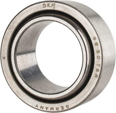 SKF - 30mm Bore Diam, 19,798 Lb Dynamic Capacity, Spherical Plain Bearing - 39,595 Lb Static Load Capacity - USA Tool & Supply