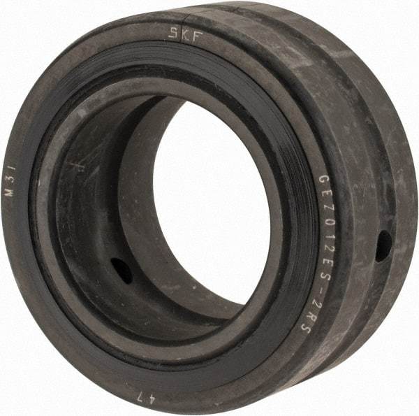 SKF - 3/4" Bore Diam, 7,088 Lb Dynamic Capacity, Spherical Plain Bearing - 1-1/4" OD, 0.656" Thick, 20,925 Lb Static Load Capacity - USA Tool & Supply