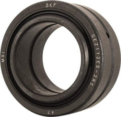 SKF - 1-3/4" Bore Diam, 38,250 Lb Dynamic Capacity, Spherical Plain Bearing - 2-13/16" OD, 1-17/32" Thick, 114,750 Lb Static Load Capacity - USA Tool & Supply