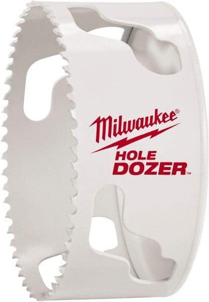 Milwaukee Tool - 3" Diam, 1-1/2" Cutting Depth, Hole Saw - Bi-Metal Saw, Toothed Edge - USA Tool & Supply