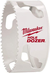 Milwaukee Tool - 3-1/4" Diam, 1-1/2" Cutting Depth, Hole Saw - Bi-Metal Saw, Toothed Edge - USA Tool & Supply