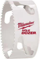 Milwaukee Tool - 3-3/4" Diam, 1-1/2" Cutting Depth, Hole Saw - Bi-Metal Saw, Toothed Edge - USA Tool & Supply