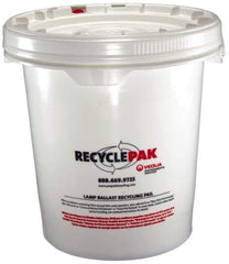 Recyclepak - 15 Inch Deep, Ballast Bucket - 15 Inch Diameter, 69 Lb. Capacity, 5 Gallon Pail - USA Tool & Supply