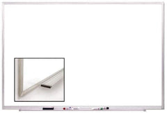 Ghent - 48-1/2" High x 96-1/2" Wide Acrylic/Enamel Magnetic Marker Board - Aluminum Frame, 2.63" Deep - USA Tool & Supply