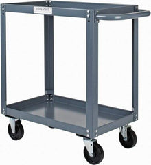 Value Collection - 1,000 Lb Capacity, 18" Wide x 30" Long x 34-5/8" High Service Cart - 2 Shelf, Steel - USA Tool & Supply