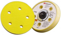 3M - 5" Diam Hook & Loop Disc Backing Pad - Soft Density, 12,000 RPM - USA Tool & Supply