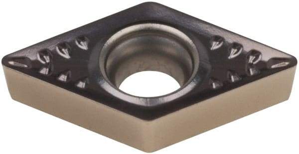 Walter - DCMT32.52 PM5 Grade WSM20 Carbide Turning Insert - 55° Diamond, 3/8" Inscr Circle, 5/32" Thick, 1/32" Corner Radius - USA Tool & Supply