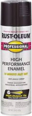 Rust-Oleum - Black, Gloss, Rust Proof Enamel Spray Paint - 14 Sq Ft per Can, 15 oz Container, Use on Multipurpose - USA Tool & Supply