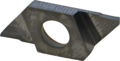 NTK - CTP FRV VM1 Grade, 0.0394" Cutting Width, Carbide Cutoff Insert - 20° Right Hand Lead Angle, TiCN Coated - USA Tool & Supply