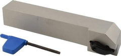 Iscar - DCLN, Left Hand Cut, 95° Lead Angle, 1" Shank Height x 1" Shank Width, Negative Rake Indexable Turning Toolholder - 6" OAL, CN.. Insert Compatibility, Series Isoturn - USA Tool & Supply