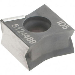 Iscar - LNAR110604 S Grade ID5 PCD Milling Insert - Uncoated, 0.4236" Thick, 0.4mm Corner Radius - USA Tool & Supply