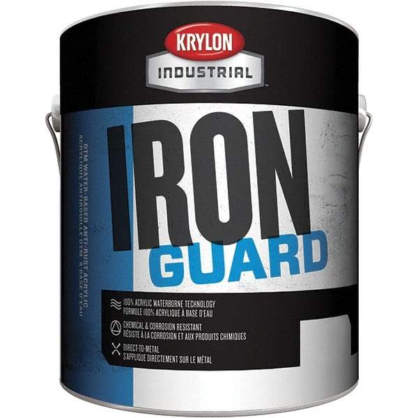 Krylon - 1 Gal Safety Green High Gloss Finish Acrylic Enamel Paint - Interior/Exterior - USA Tool & Supply