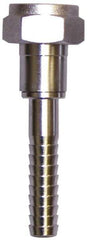 SuperKlean - FGHT x 1/2" Hose Barb, FGHT x Hose Barb Swivel - Stainless Steel - USA Tool & Supply