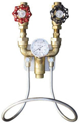 SuperKlean - 150 Max psi, Brass Water Mixing Valve & Unit - FNPT End Connections - USA Tool & Supply