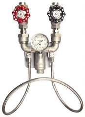 SuperKlean - 150 Max psi, Stainless Steel Water Mixing Valve & Unit - FNPT End Connections - USA Tool & Supply