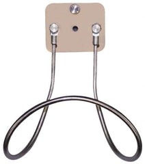 SuperKlean - Air & Water Hose Rack - Stainless Steel Bolts & End Fittings & Aluminum Plate - USA Tool & Supply