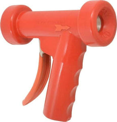 SuperKlean - Insulated, Aluminum Pistol Grip Spray Nozzle for 1/2" Pipe - Red, 1/2 NPT - USA Tool & Supply