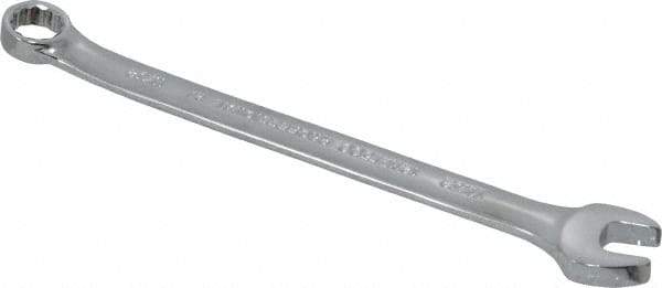 Proto - 11/32" 12 Point Offset Combination Wrench - 15° Offset Angle, 5-5/8" OAL, Steel, Chrome Finish - USA Tool & Supply